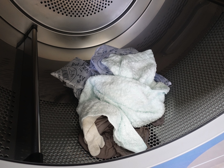 コインランドリーの乾燥機
