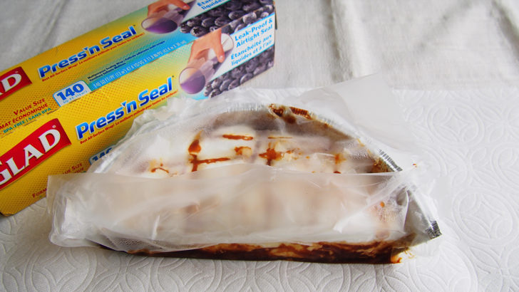 コストコのダブルキャラメルプリン(プレスンシールでラッピング)