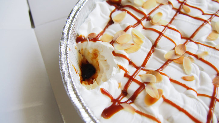 コストコのダブルキャラメルプリン(底面のカラメルソース)