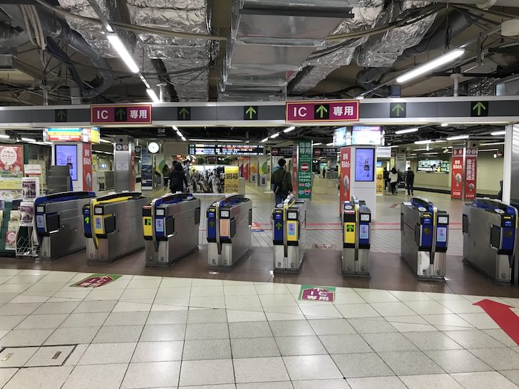 阪神大阪梅田駅東改札口