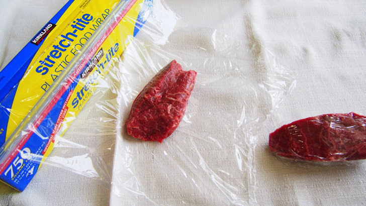 コストコのUSAビーフチョイスミスジステーキ(保存の仕方)