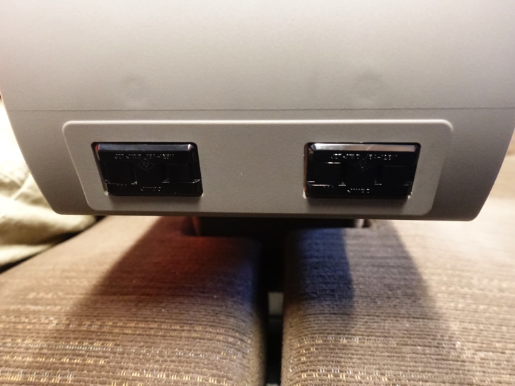 スーパーおおぞらの車内 コンセント
