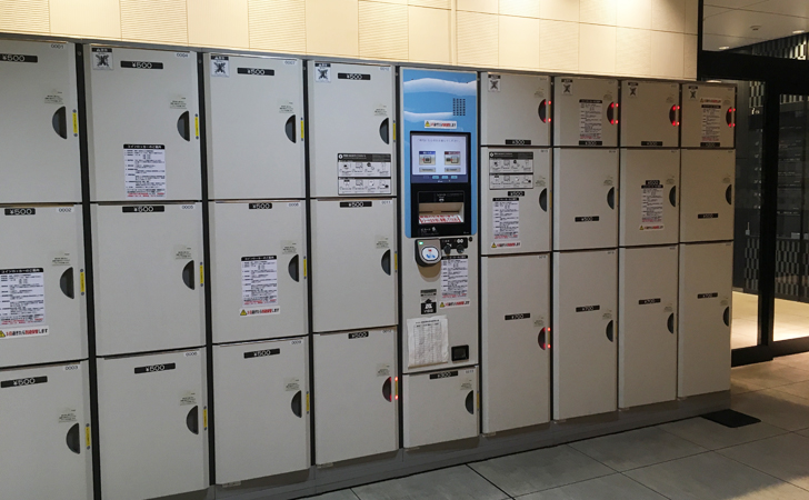 TOICAコインロッカーの全体写真