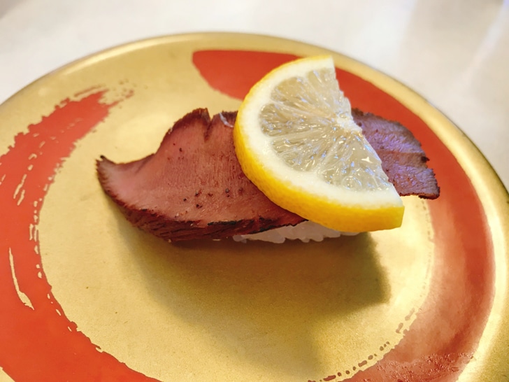 はま寿司　炙り牛タン塩