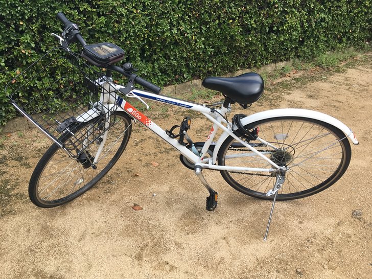 はりまサイクルステーション貸出自転車写真