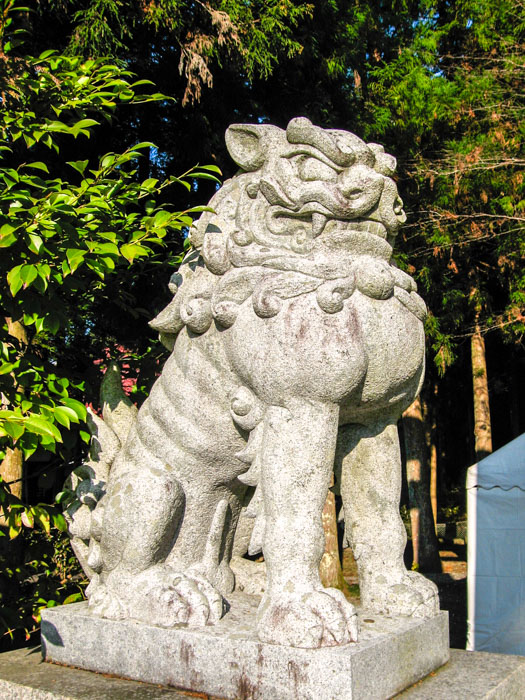 和歌山 熊野本宮大社 狛犬