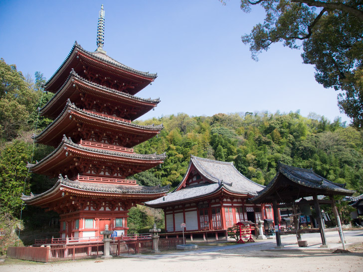 福山 明王院 五重塔