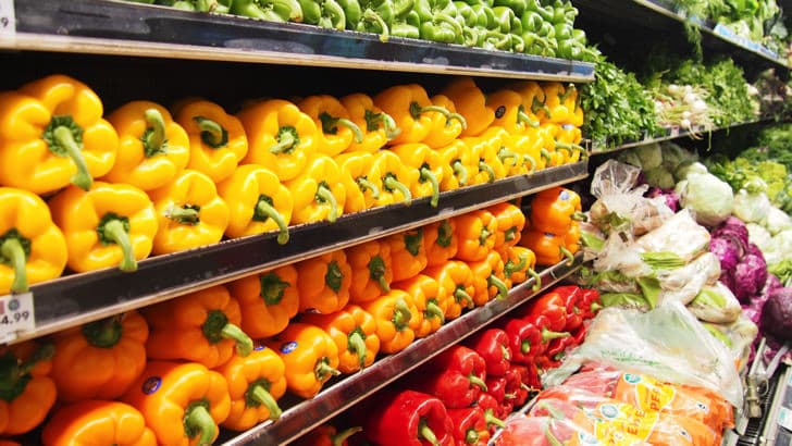 ハワイ・オアフ島にあるホールフーズ・マーケット・クイーン(野菜類)