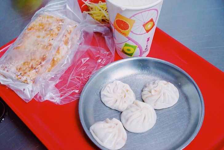 台北の朝ごはん