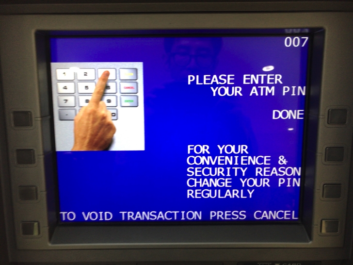 バリ島でセディナカードのキャッシングをする手順