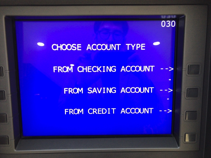 バリ島でセディナカードのキャッシングをする手順