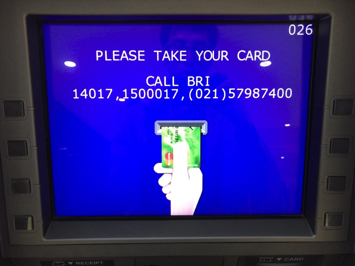 バリ島でセディナカードのキャッシングをする手順