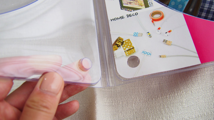 コストコのPOINT＆LINE マスキングテープ(容器の封入部分)