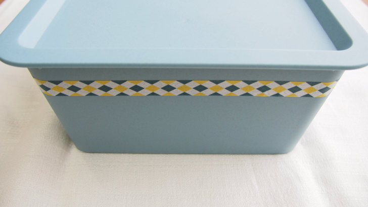 コストコのPOINT＆LINE マスキングテープ(マスキングテープの使い方・容器に貼る)