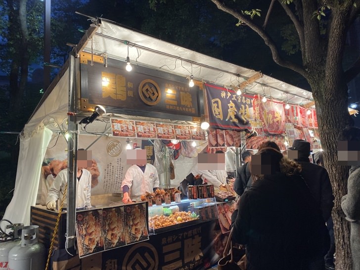 2019ルミナリエ屋台写真