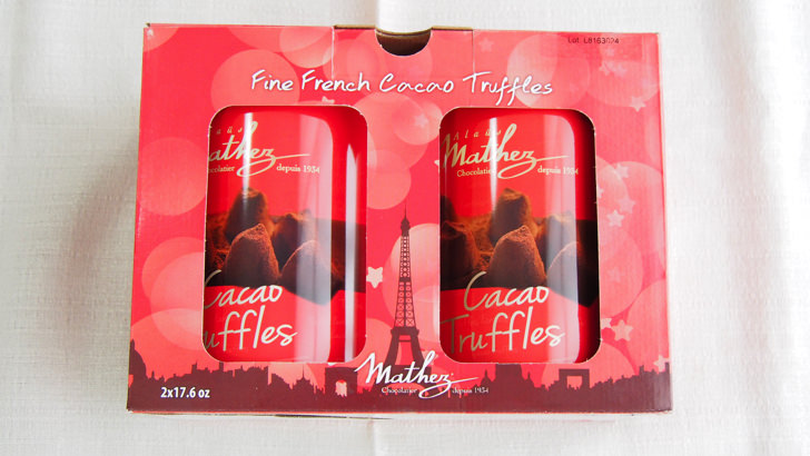 コストコのチョコレートのおすすめランキング(マセズ フレンチプレーン トリュフ)