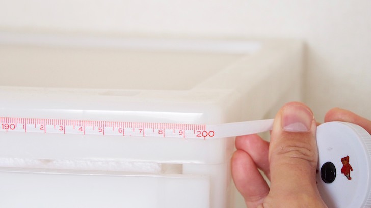 大型らくらくメルカリ便の対象になる荷物(衣装ケースのサイズ・合計200cm)