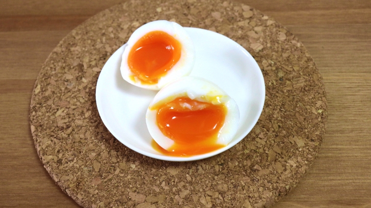 ゆで卵の作り方の写真