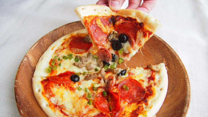 コストコのトロナ ペパロニピザ(焼き上がり)