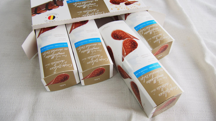 コストコのハムレット チョコクリスピー(4箱入り)