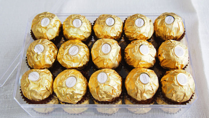 コストコのフェレロロシェ(個包装の状態)