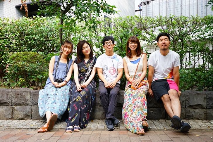 シェアメイトと集合写真