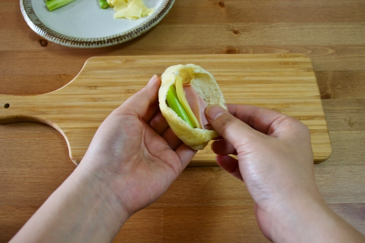 油揚げのチーズ焼きのレシピ