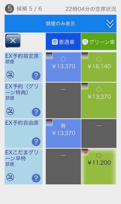 Exこだまグリーン早特の予約方法 ぷらっとこだまとの料金比較 8つの注意点について徹底的に解説 ノマド的節約術