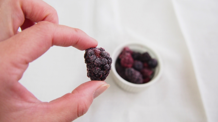 コストコのスリーベリーブレンド(ブラックベリー)