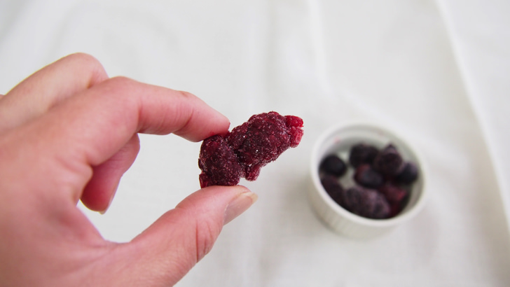 コストコのスリーベリーブレンド(ラズベリー)