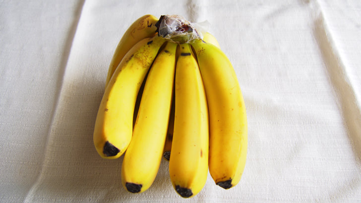 コストコのデルモンテ バナナ(開封後の状態)