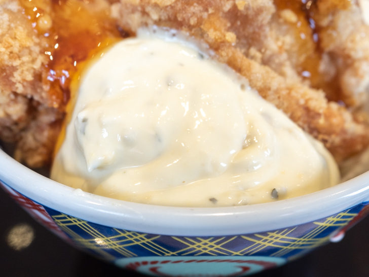吉野家でiDで支払ったタルタル南蛮から揚げ丼