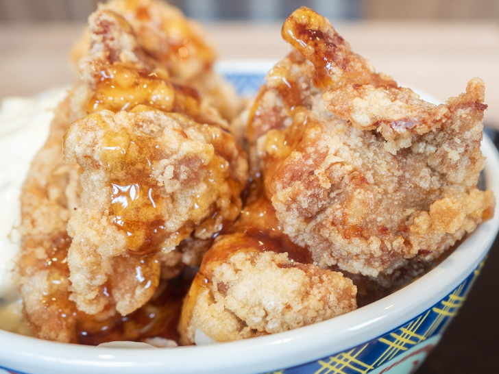 吉野家でiDで支払ったタルタル南蛮から揚げ丼