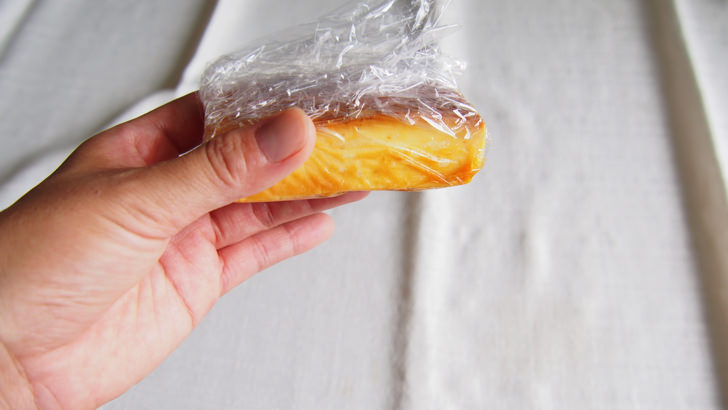 コストコのキャラメルフラン(個包装のやり方)