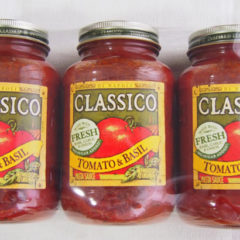 コストコ「クラシコ パスタソース トマト＆バジル」の値段・気になるカロリーや賞味期限・食べた感想まとめ。使いみちの多いおすすめソース