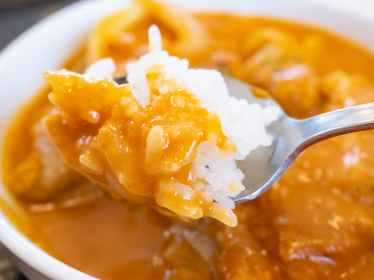 松屋でauPayを使って支払ったバターチキンカレー