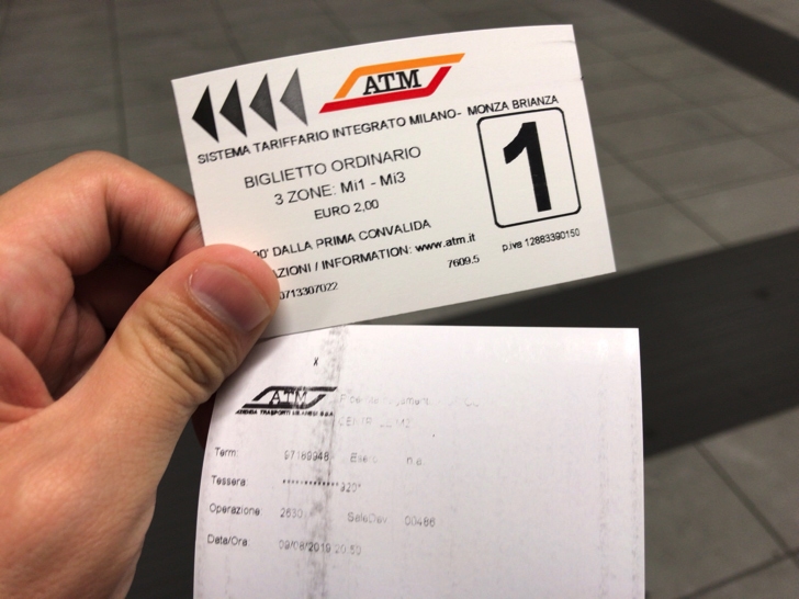 ミラノ地下鉄のチケットを買う方法