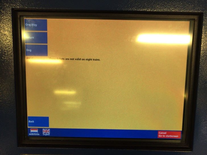 オランダ鉄道チケットを買う方法