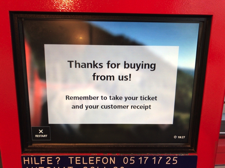 ウィーン市内からウィーン国際空港までの切符の買い方 OBB