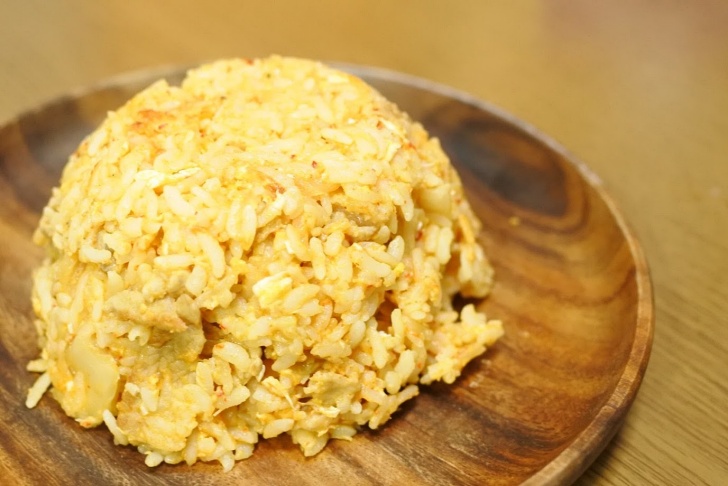 自炊で作ったチャーハン