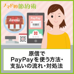 原信でのPayPay(ペイペイ)の使い方は？セルフレジで使えるかも紹介