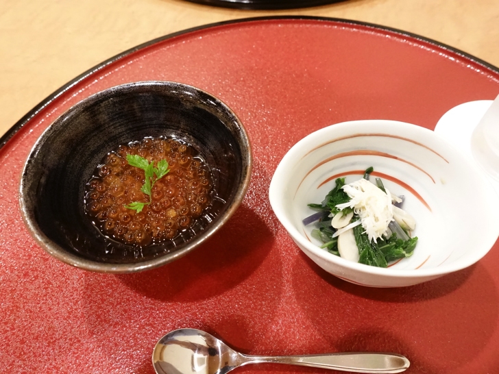 ラグジュアリーダイニングで行ったお店の食事