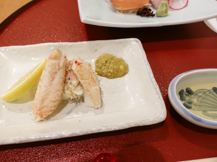 ラグジュアリーダイニングで行ったお店の食事