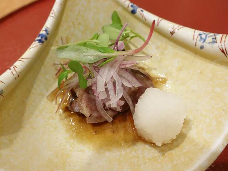 ラグジュアリーダイニングで行ったお店の食事