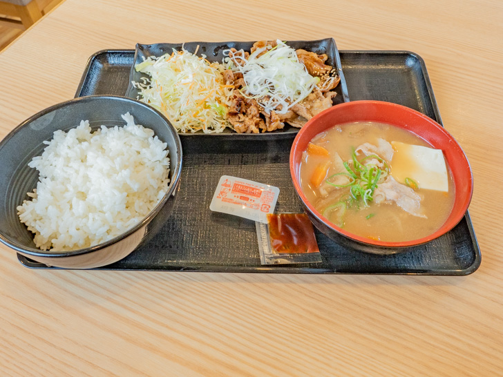 吉野家でメルペイを使って支払った牛カルビ定食