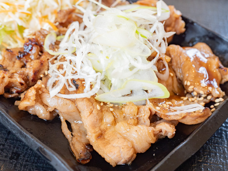 吉野家でメルペイを使って支払った牛カルビ定食のカルビ