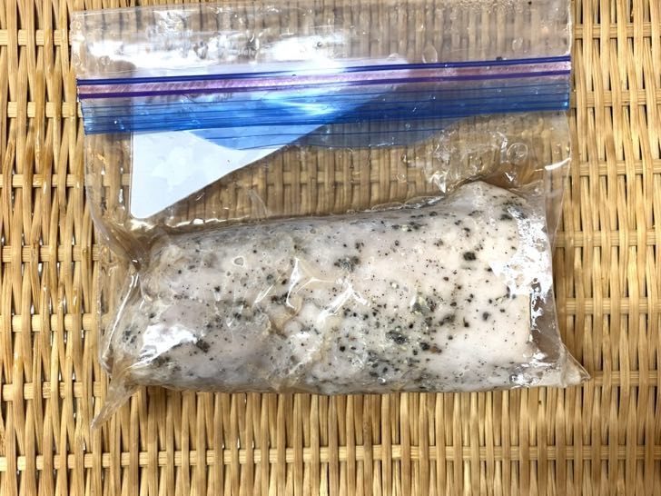 加熱の終わった豚ヒレ肉