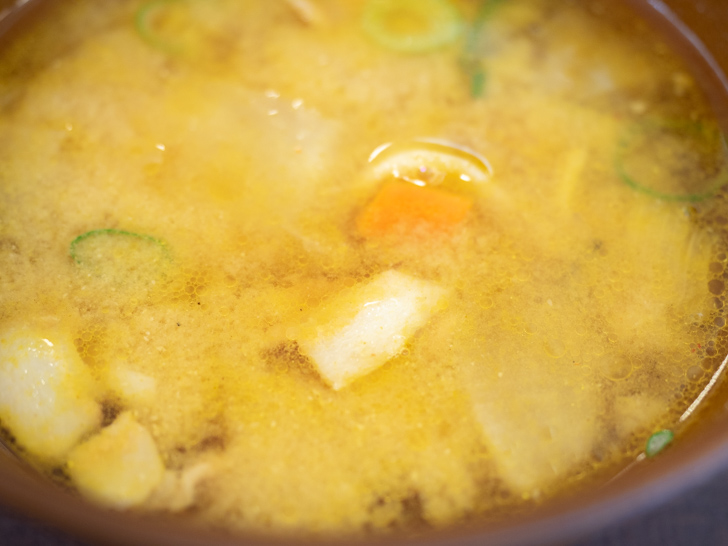 すき家 公式アプリからモバイルオーダーしたカレー豚汁