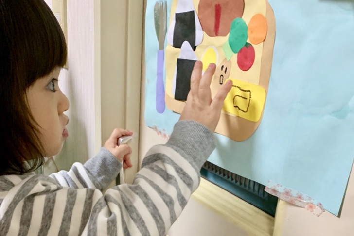 身長85cmになった筆者の1歳半の息子