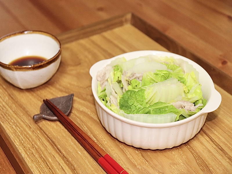 白菜と豚バラのミルフィーユのレシピ